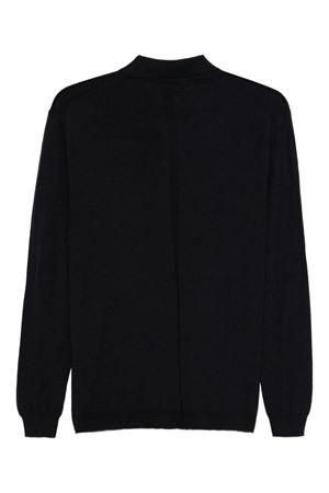 Polo in lana merino blu LOW BRAND | L1MFW25266730E044